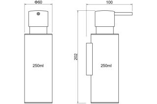 Дозатор Aquatek Оберон AQ4205CR хром